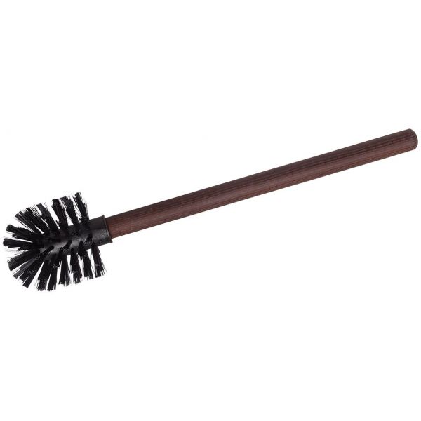 Brosse WC manche bois tête échangeable