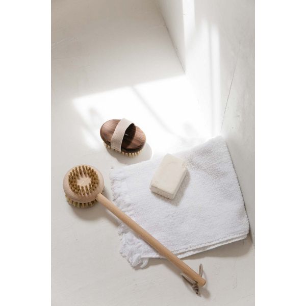 Brosse de massage en bois de frêne - SAS-0111