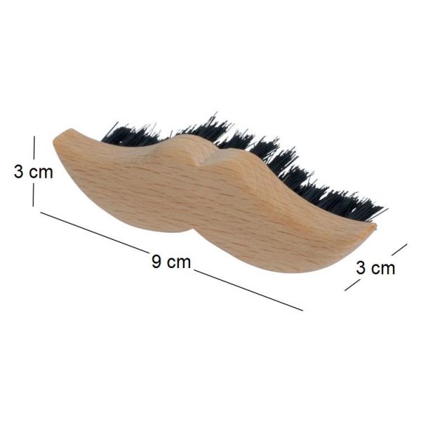 Brosse à moustache et barbe - BURSTENHAUS REDECKER