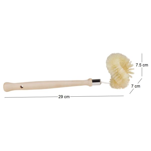 Brosse WC avec nettoie rebord - BUS-0136