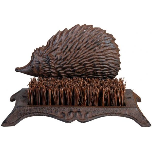 Brosse nettoyage chaussure en fonte et fibre de coco - ESS-1034