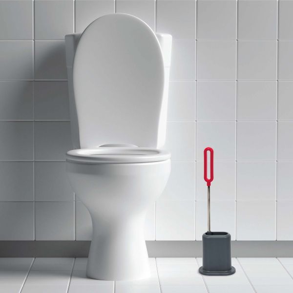 Brosse de toilette avec broc en silicone Buzz - JE CHERCHE UNE IDEE
