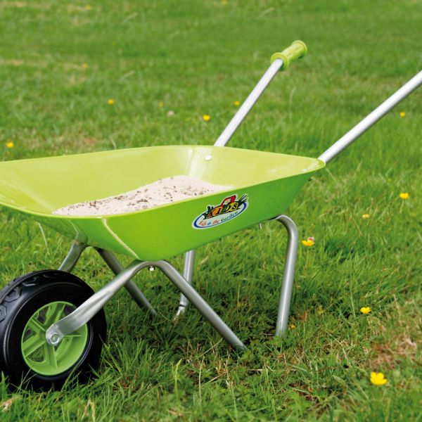 Brouette verte en métal enfant - 39,90