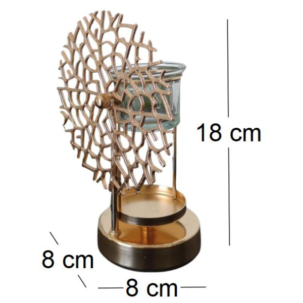 Brûle parfum Série Inspiration - Corail - 8