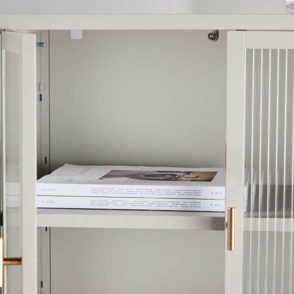 Buffet en acier 40 x 80 x 70 cm Garis - 6