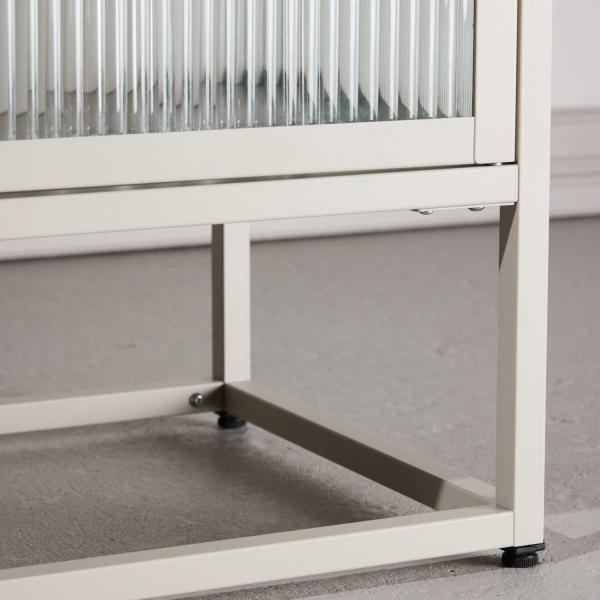 Buffet en acier 40 x 80 x 70 cm Garis - 7