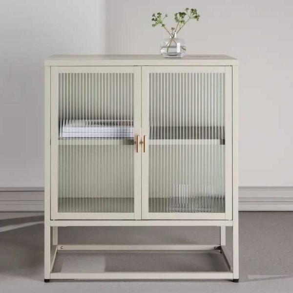 Buffet en acier 40 x 80 x 70 cm Garis - VENTURE HOME