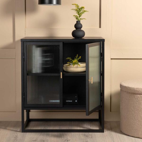 Buffet en acier 40 x 80 x 70 cm Garis - VENTURE HOME