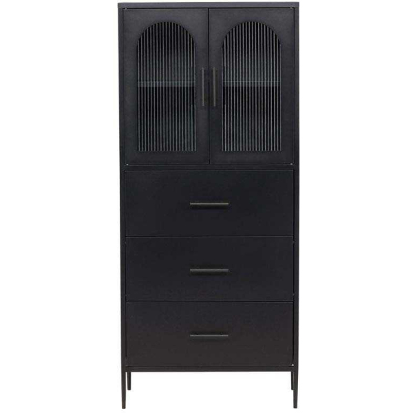 Buffet en acier 70 x 35 x 160 cm La Paz - VEN-1196