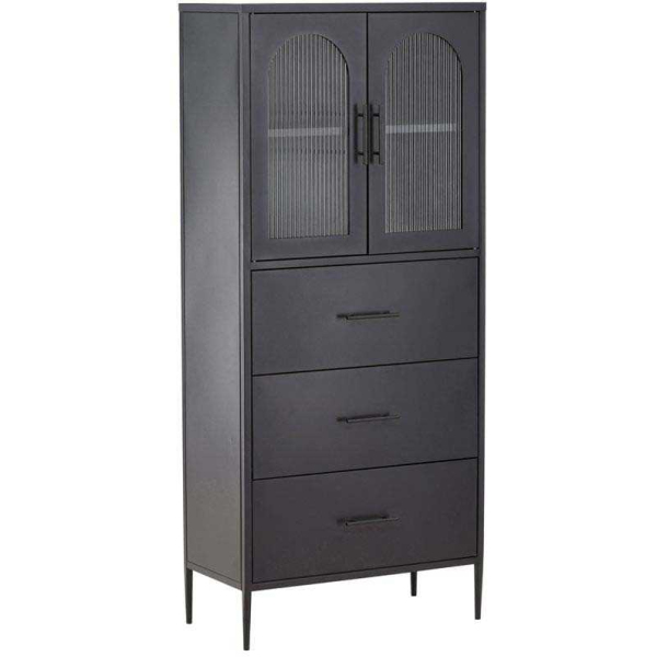 Buffet en acier 70 x 35 x 160 cm La Paz