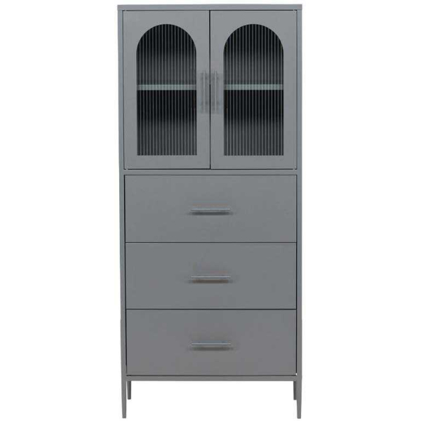 Buffet en acier 70 x 35 x 160 cm La Paz - VEN-1195