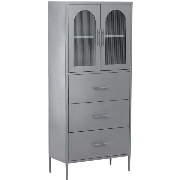 Buffet en acier 70 x 35 x 160 cm La Paz