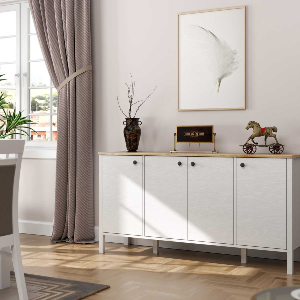 Buffet en aggloméré Frannie - HANAH HOME