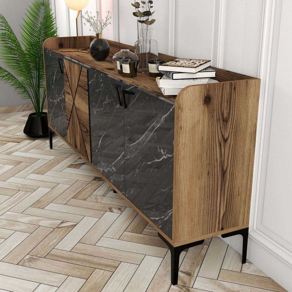 Buffet en aggloméré 4 portes Venedik - 229
