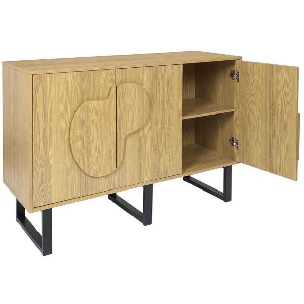 Buffet en mdf et métal Calypso - 139