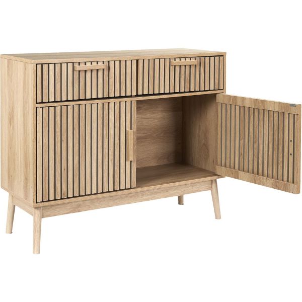 Buffet en bois 2 portes Klaus - 99,90