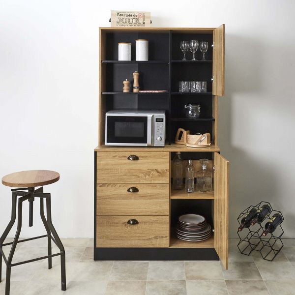 Buffet de cuisine en bois Chef - THE HOME DECO FACTORY