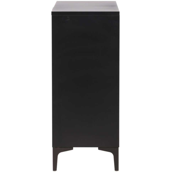 Buffet en métal noir Piring 110 x 42 x 100 cm - 5