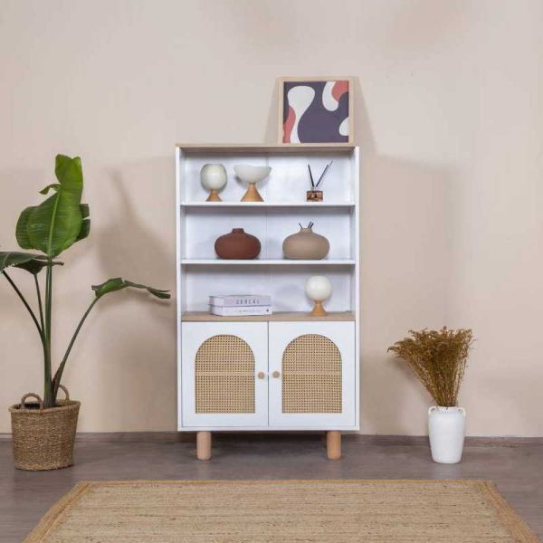 Buffet 2 portes en aggloméré Bohem - HANAH HOME