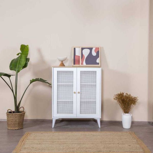 Buffet 2 portes en aggloméré Calvin - HANAH HOME