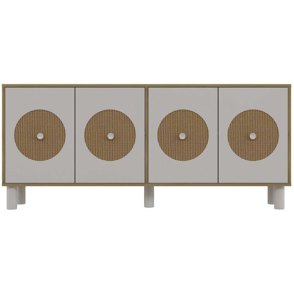 Buffet 4 portes en aggloméré Deren Bohem - 239