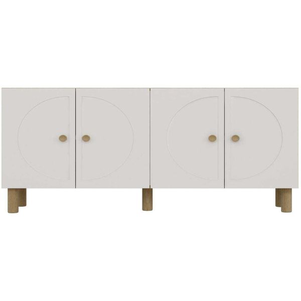 Buffet 4 portes en aggloméré Inci Bohem