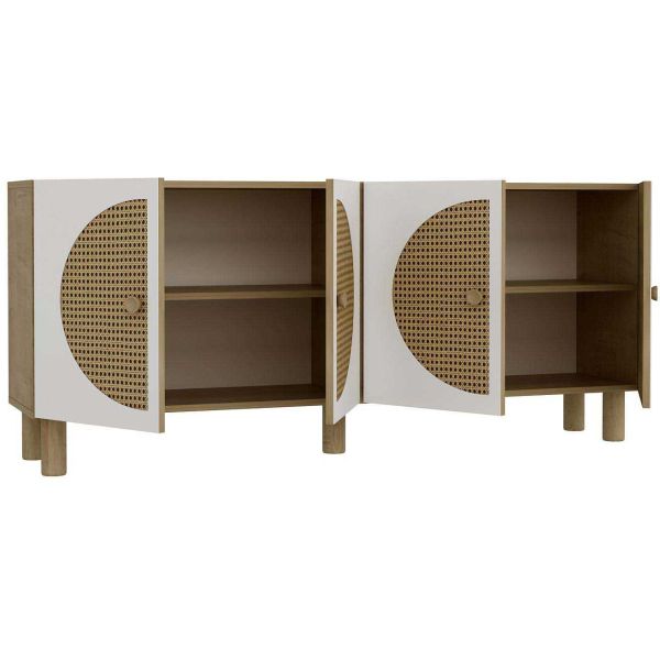 Buffet 4 portes en aggloméré Inci Bohem - 5