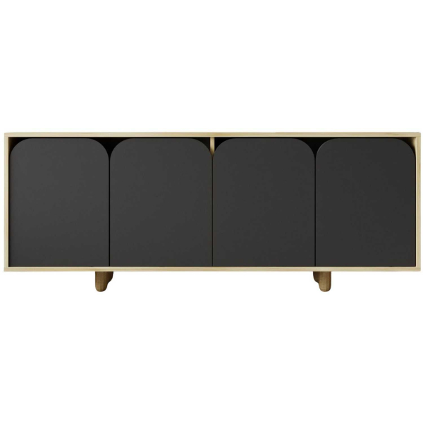 Buffet 4 portes en aggloméré Lazio Bohem