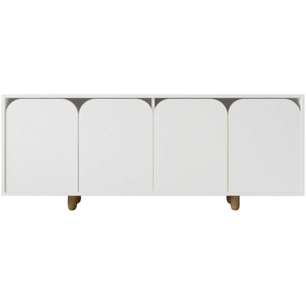 Buffet 4 portes en aggloméré Lazio Bohem