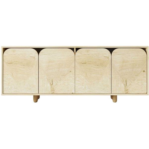 Buffet 4 portes en aggloméré Lazio Bohem