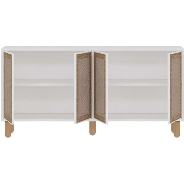 Buffet 4 portes en aggloméré Leıla - 259