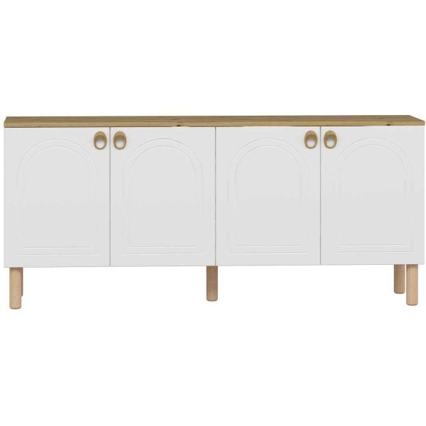 Buffet 4 portes en aggloméré Lotus - 399
