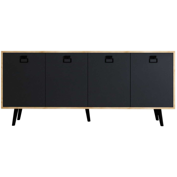 Buffet 4 portes en aggloméré Mirza Modern