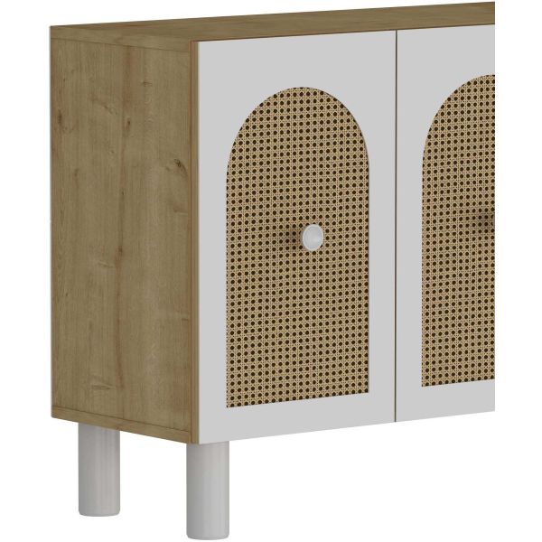 Buffet 4 portes en aggloméré Notre Bohem - 6