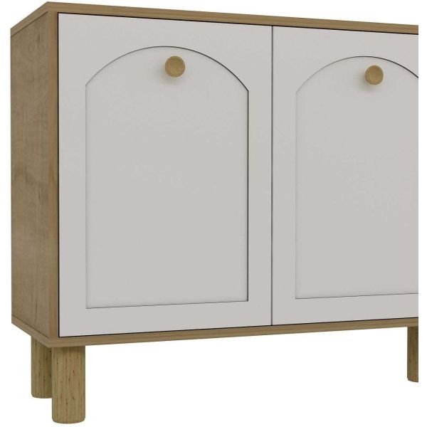Buffet 4 portes en aggloméré Simple Bohem - 6