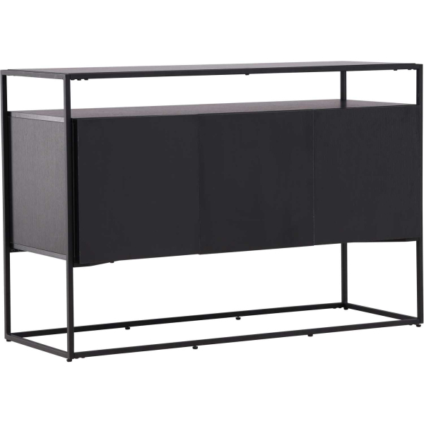 Buffet 3 portes en bois et acier Kingsport