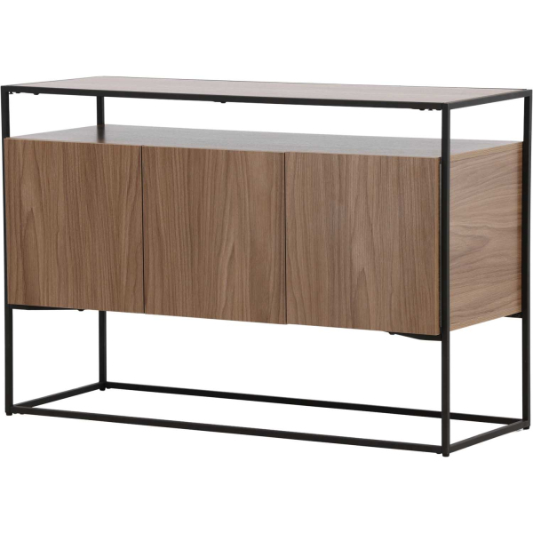 Buffet 3 portes en bois et acier Kingsport - 5