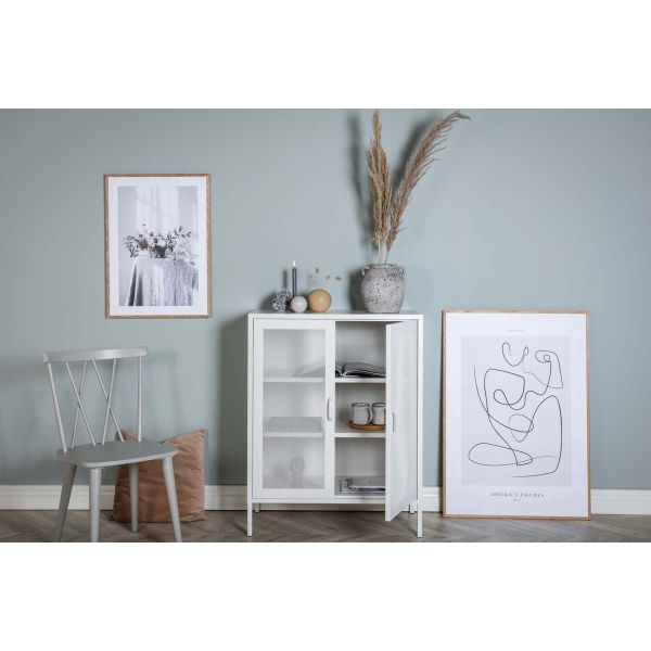 Buffet 2 portes grillagées en acier Misha - VENTURE HOME