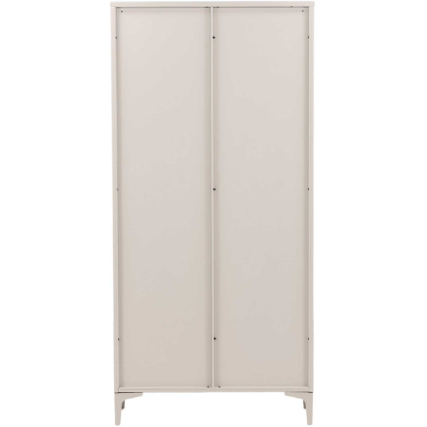 Buffet vitré en métal beige Piring - 6