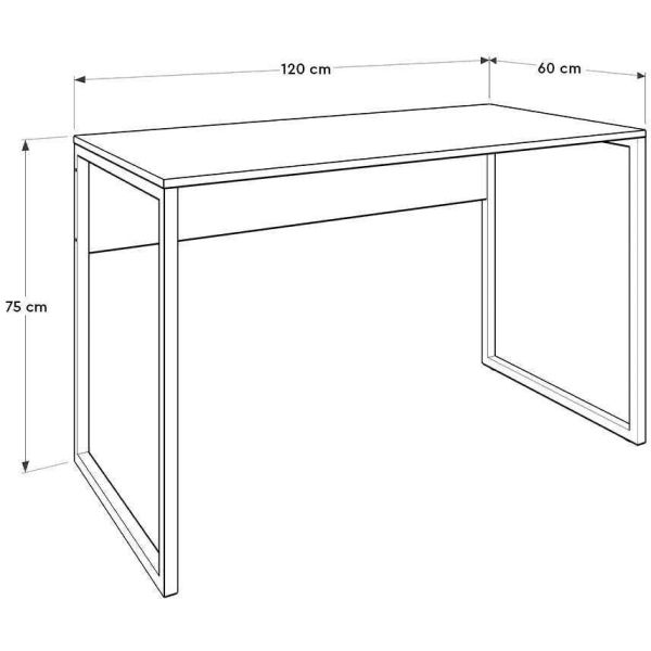 Bureau en aggloméré Côme - ASI-1532