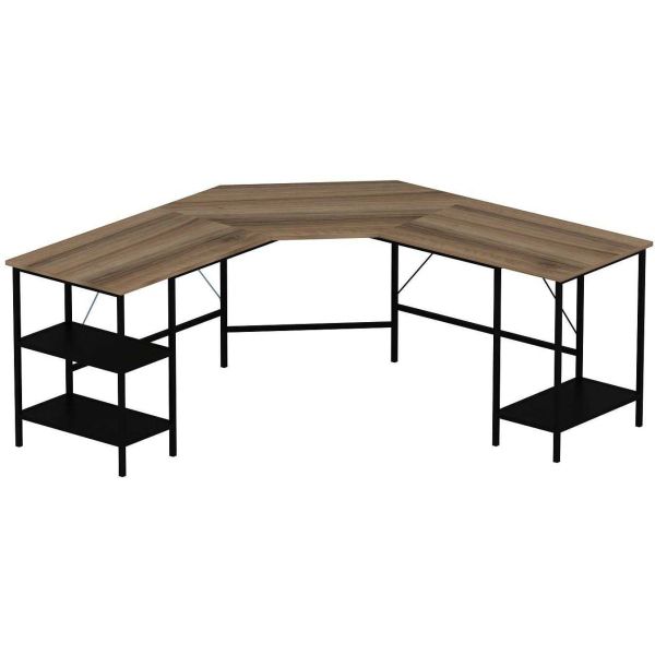 Bureau d'angle en aggloméré Power