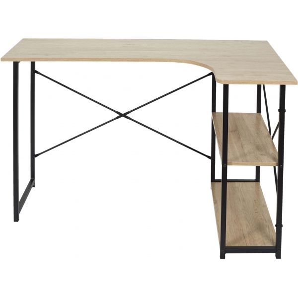 Bureau d'angle en bois et métal Job - 99,90