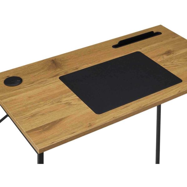 Bureau en bois et métal Link - 5