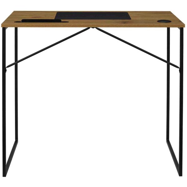 Bureau en bois et métal Link - CMP-5217