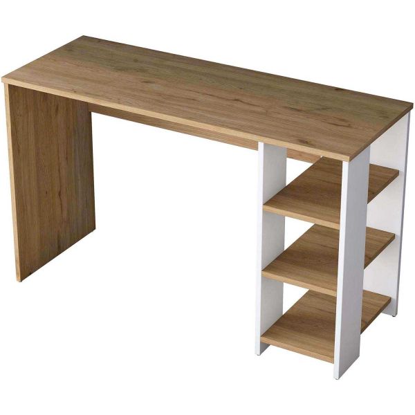 Bureau avec étagères en aggloméré Harry - 84,90