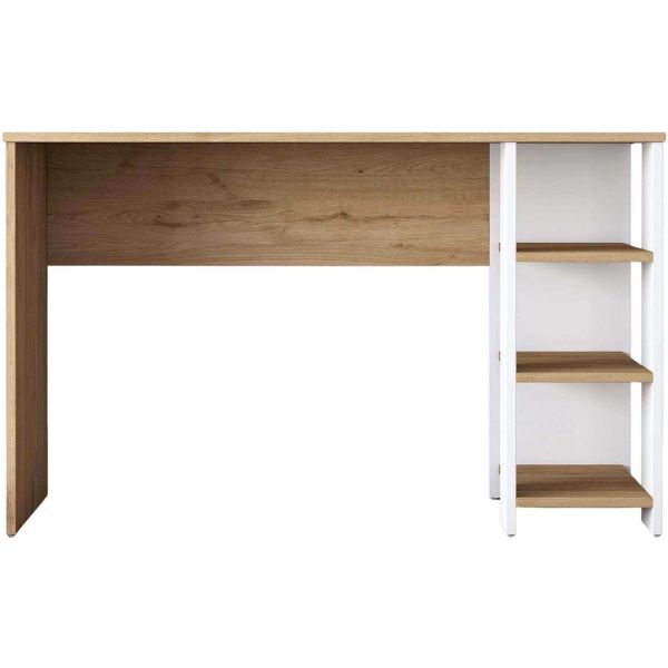 Bureau avec étagères en aggloméré Harry