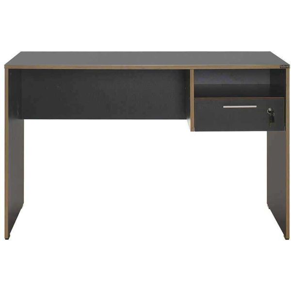 Bureau avec rangements en aggloméré Connor - 5
