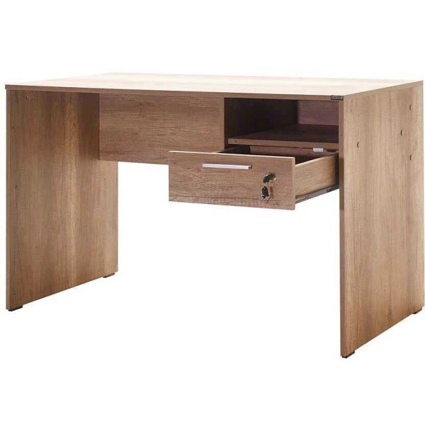 Bureau avec rangements en aggloméré Connor - 5