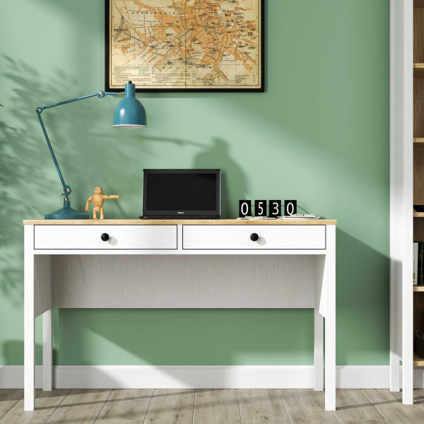 Bureau avec rangements en aggloméré Frannie - 5