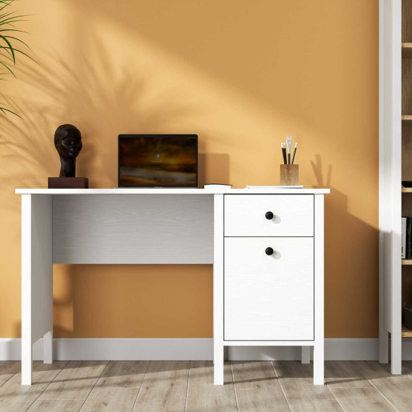 Bureau avec rangements en aggloméré Frannie - 6